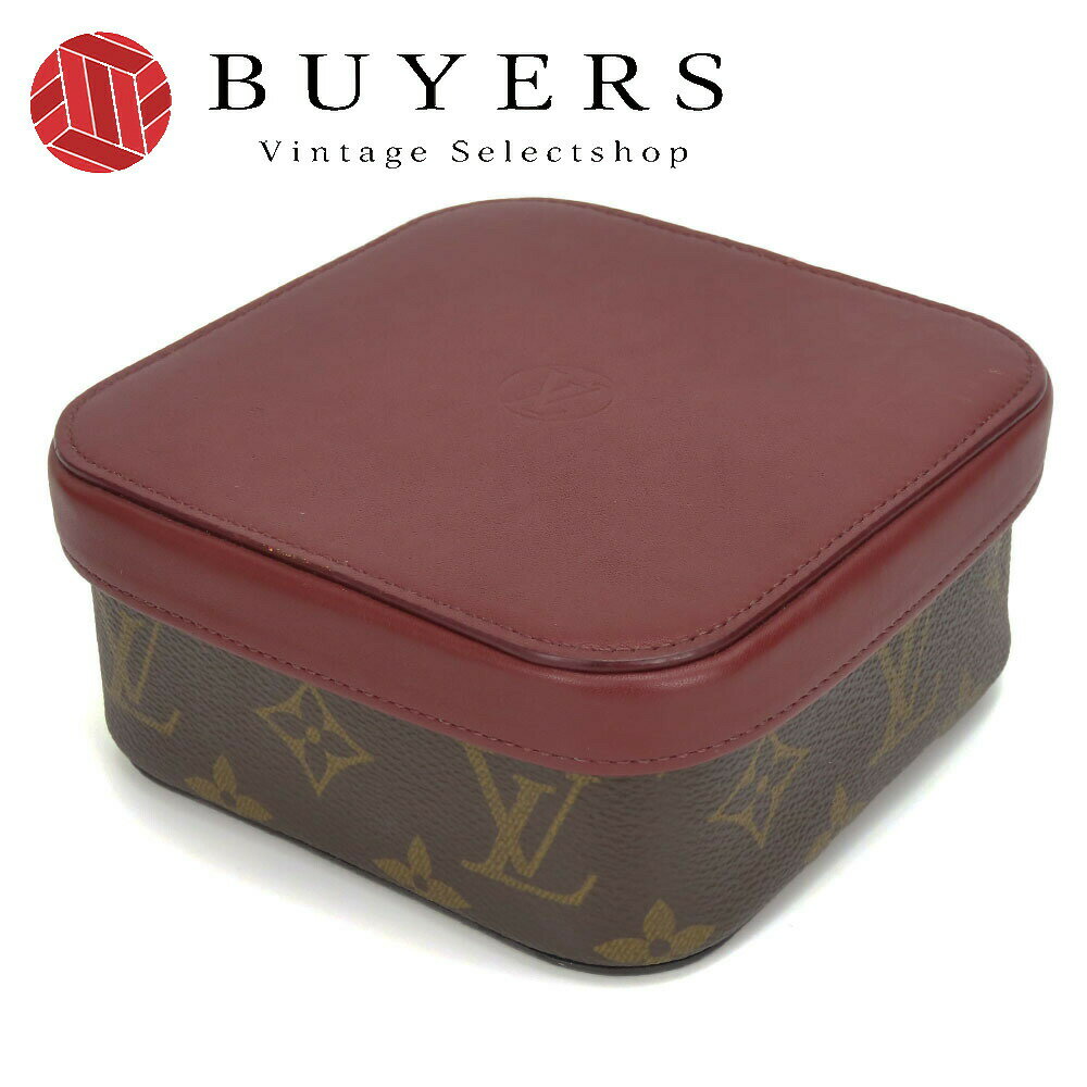 【10%OFF!!楽天スーパーSALE!!】【中古】 ルイ・ヴィトン アクセサリーポーチ ボワットカミーユMM GI0019 モノグラム レザー ボルドー ブラ...