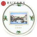 【中古】 リチャードジノリ 食器 イヤープレート2009 1735 陶器 ホワイト マルチカラー ベネツィアーリアルト橋 インテリア レディース メンズ Ric...