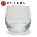 【中古】 ティファニー グラス カデンツグラス ガラス クリア ワイン ロック 食器 レディース メンズ TIFFANY&Co.