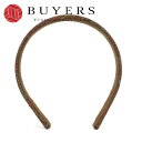 【中古】 エトロ その他アクセサリー カチューシャ コットン スウェード ブラウン系 マルチカラー ペイズリー柄 ヘアアクセサリー おしゃれ レディース 女性 ...