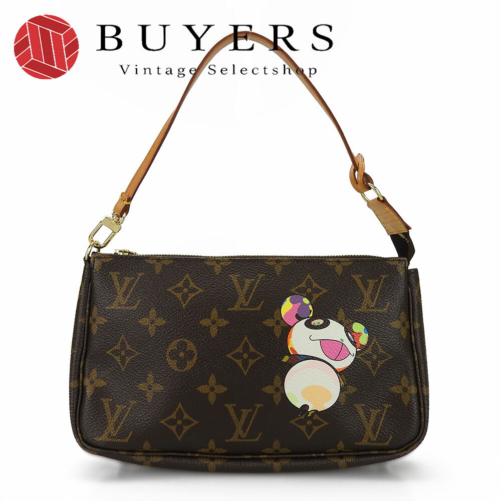 【10%OFF!!楽天スーパーSALE!!】【中古】ルイヴィトン ポーチ モノグラム パンダ ポシェット ・アクセソワール M51981 小物入れ 女性 レディ...