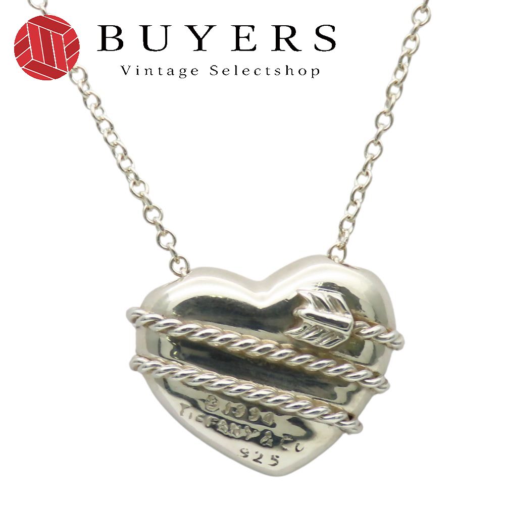 【中古】 ティファニー ネックレス ハート＆アロー シルバー925 約6.6g シルバー アクセサリー レディース 女性 TIFFANY&Co.