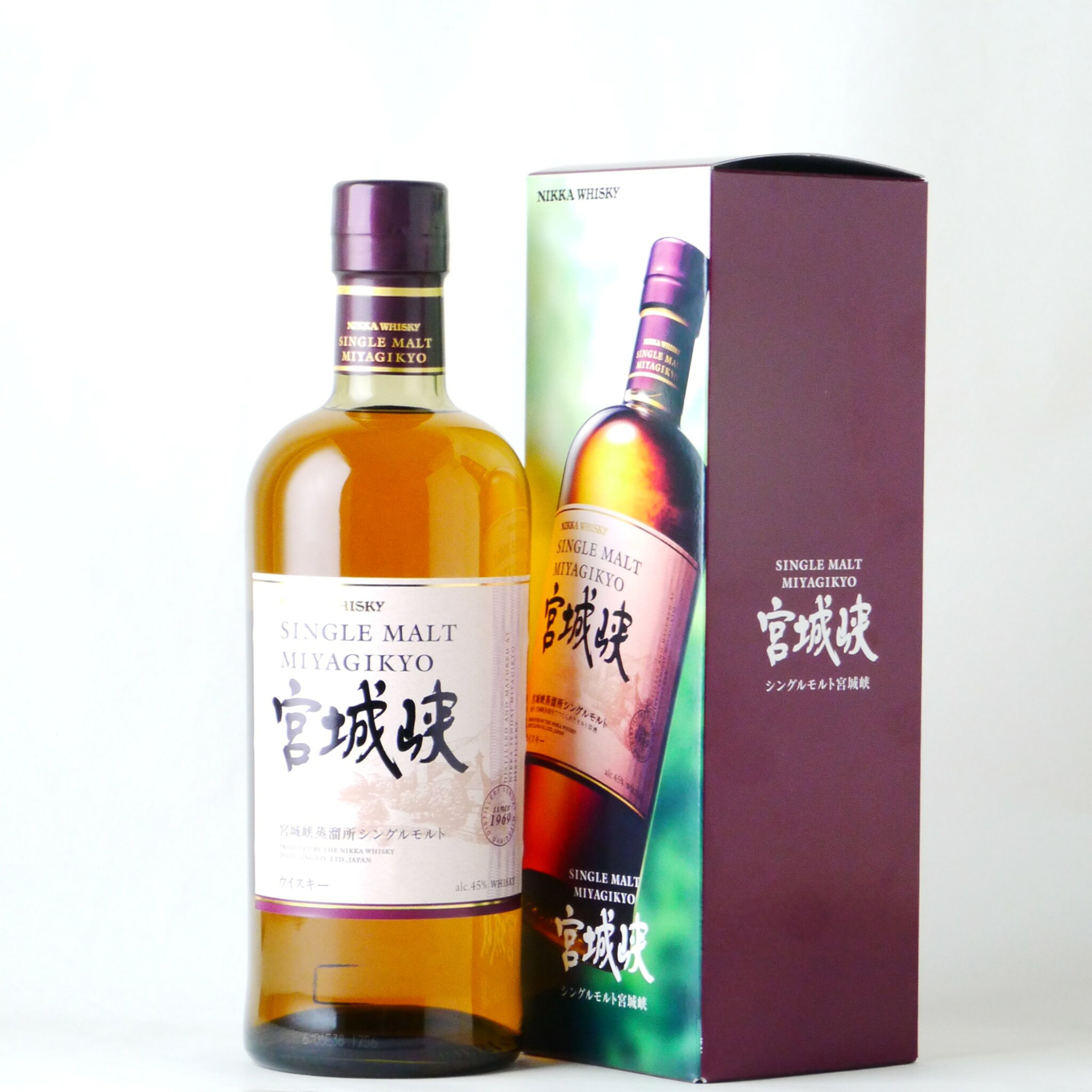 ニッカ シングルモルト 宮城峡 700ml カートン入り