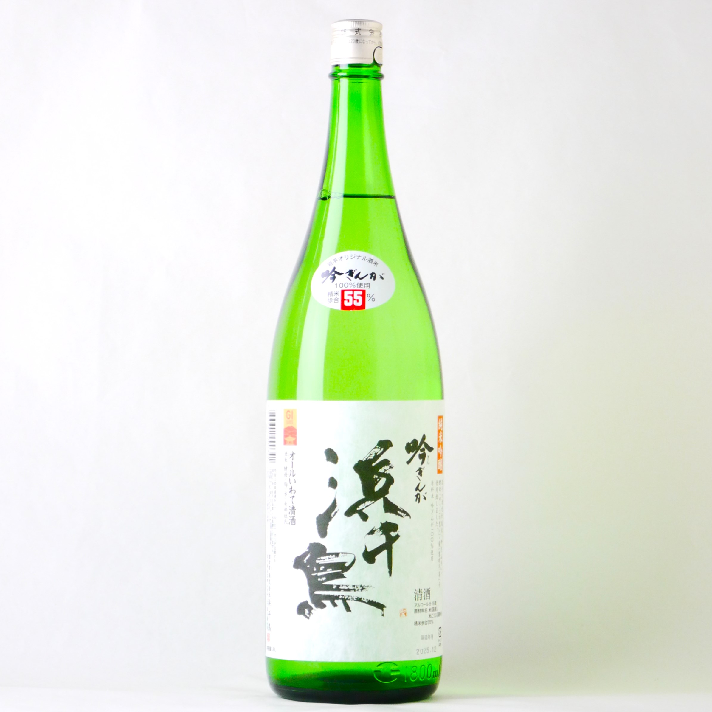 浜千鳥 純米吟醸 吟ぎんが 1800ml