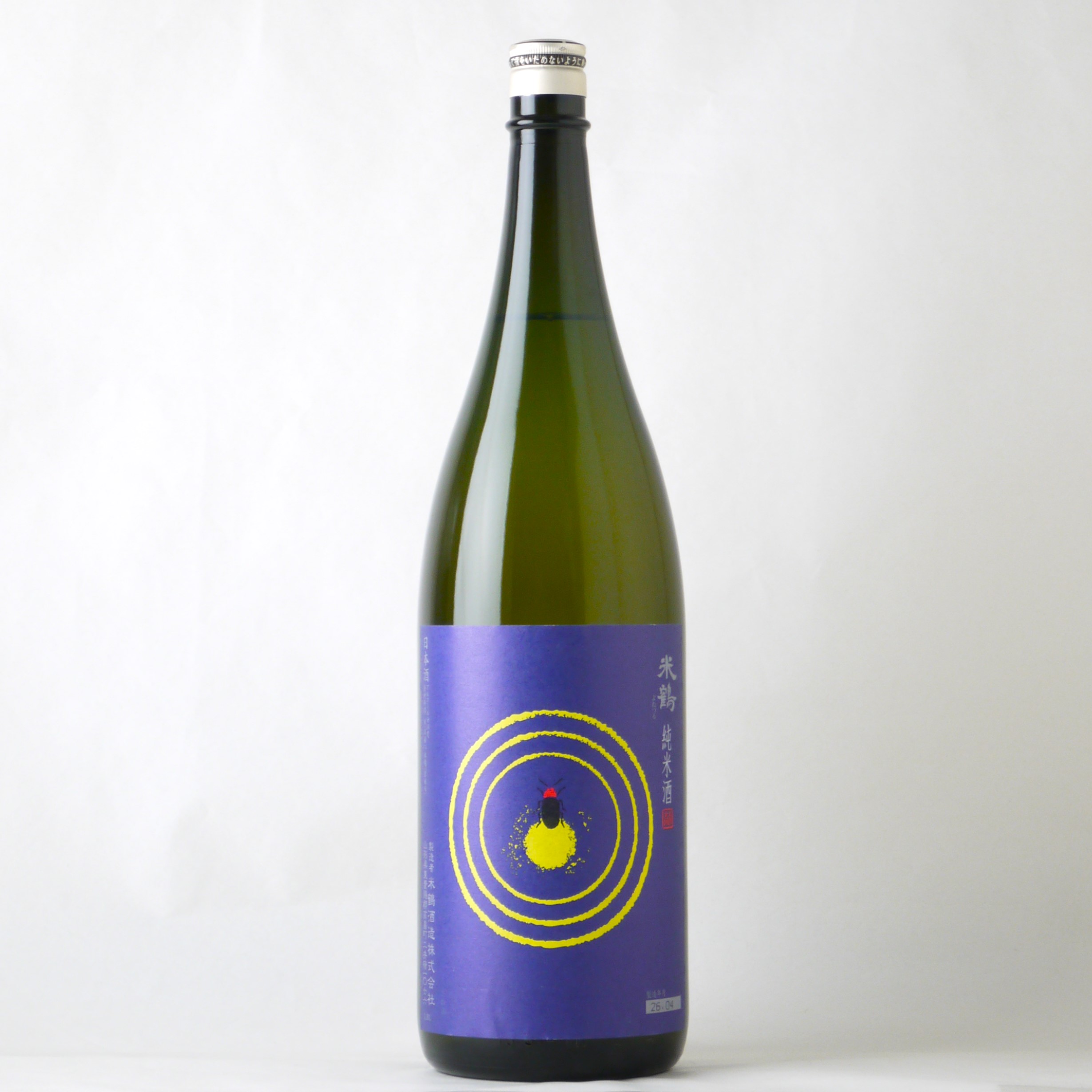米鶴 純米 蛍ラベル 1800ml