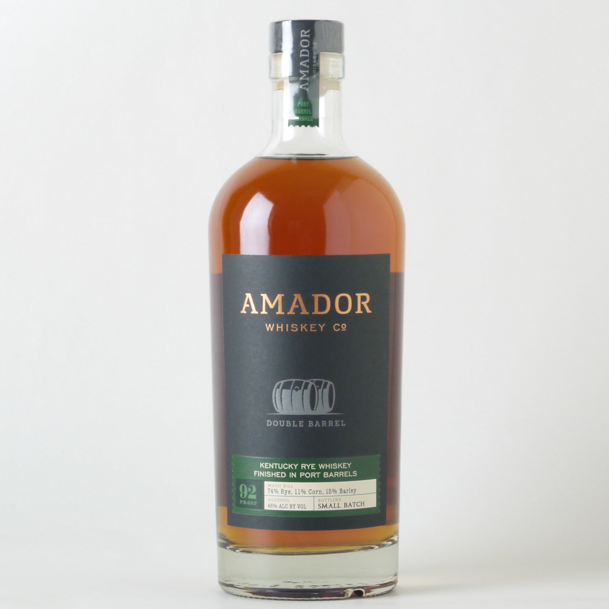 アマドール ダブルバレル ジンファンデルカスクフィニッシュ ライウイスキー 750ml