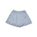 【40％OFF】【セール】BeBe（べべ）「ビエラフリルキュロットパンツベビー(80~90cm)」子供服 子ども服 男の子 女の子