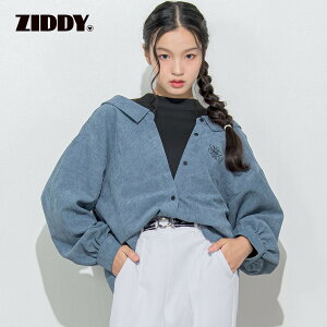 ZIDDY（ジディー）「コールテンドッキングシャツ(130~160cm)」子供服 子ども服 男の子 女の子