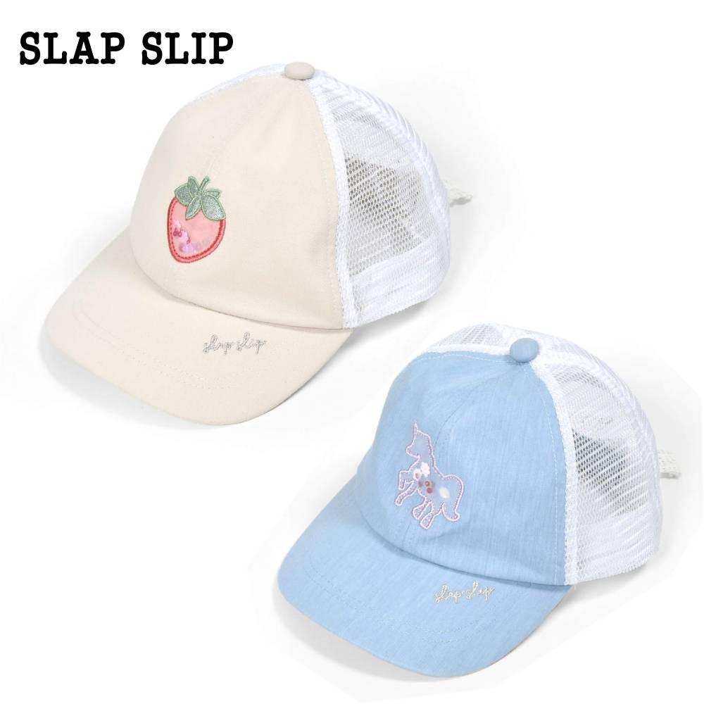 【10％OFFタイムセール】SLAP SLIP（スラップスリップ）「デニムツイルイチゴユニコーンモチ ...