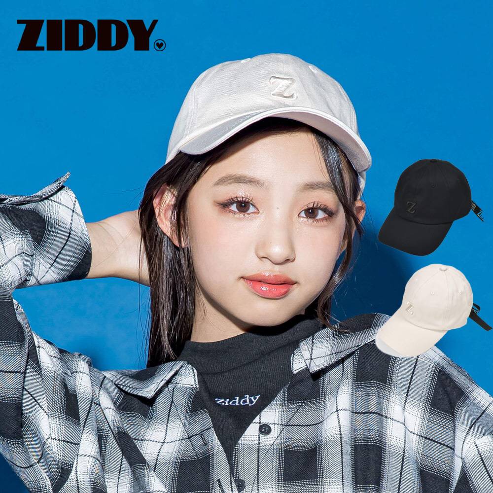 【20％OFFタイムセール】ZIDDY（ジディー）「【 ニコ☆プチ 掲載 】ロゴリボン刺しゅうキャップ」子供服 子ども服 男の子 女の子 ワンサイズ グッズ 帽子 キャップ ハット キッズ ギフト ブランド