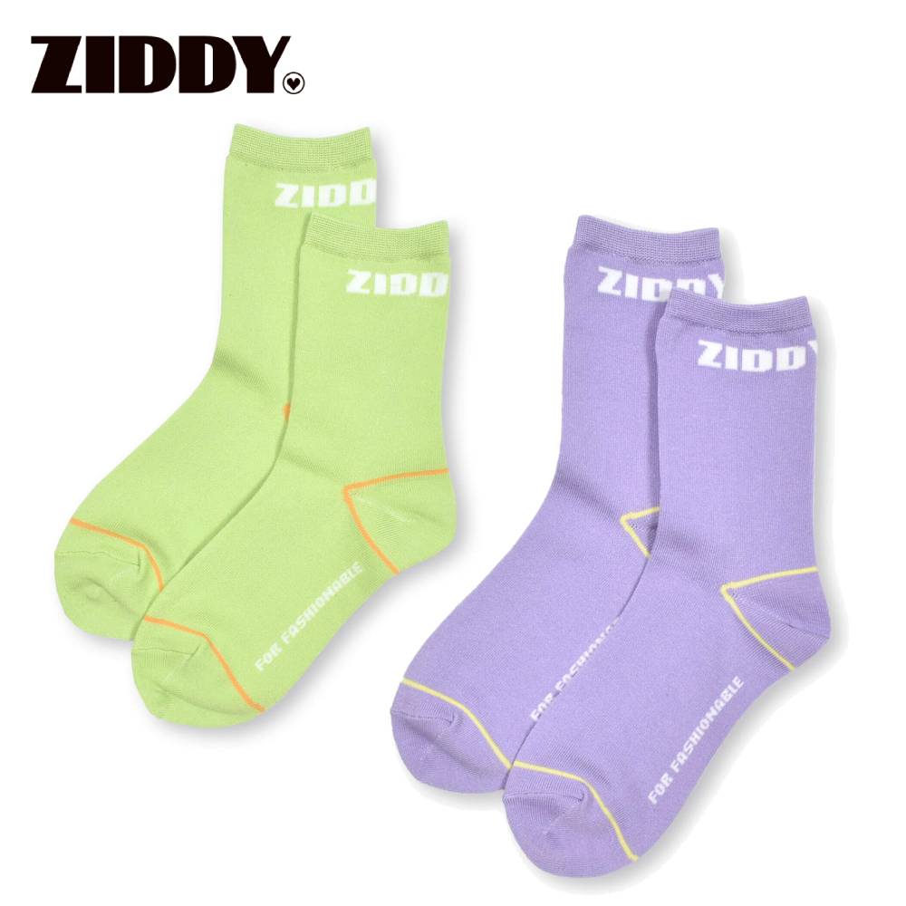 【20％OFFタイムセール】ZIDDY（ジディー） 【 ニコ☆プチ 掲載 】バックロゴ トレンド ソックス (19~24cm) 女の子 19-21 22-24 レッグウェア ソックス 靴下 キッズ ギフト ブランドロゴ カジュアルソックス カジュアル 靴下 無地 綿 あったか きれいめ おしゃれ 保温