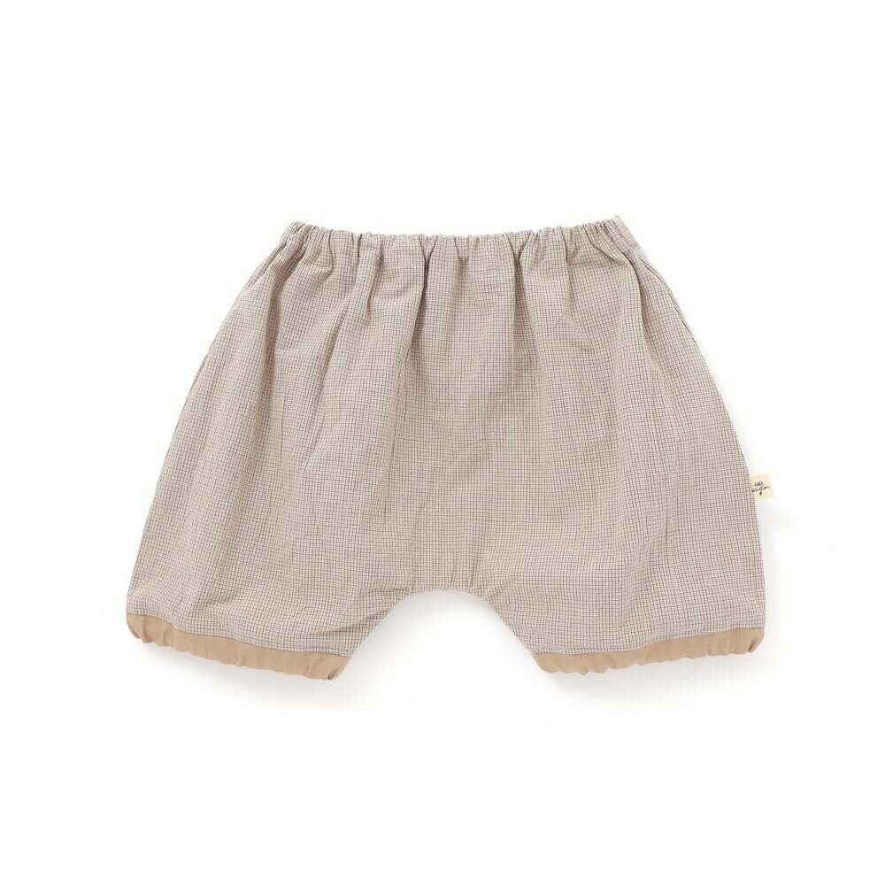 fillot de bebe reduction オーガニックコットンチェッククマパンツ(60~90cm) ベビー服 男の子 ギフト プレゼント 出産祝い 新生児 3ヶ月 6か月 1歳 60 70 80 90 人気 贈り物 誕生日 出産準備 春物 春服 内祝い バースデーフォト 誕生日祝い 2