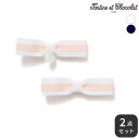 【20%OFFクーポン対象】【30%OFF】Tartine et Chocolat 【日本製】グログランリボンヘアクリップ 子供服 子ども服 女の子 キッズ ギ...