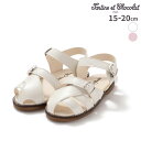 Tartine et Chocolat 【日本製】カメストラップサンダル(15~20cm) 子供服 子ども服 女の子 キッズ ギフト ブランド プレゼント 15cm 16cm 17cm 18cm 19cm 20cm 夏服 夏物 半袖 保育園 幼稚園 小学生 低学年 高学年 服 旅行 上品 お出かけ 着回し
