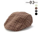 nexchic ドットチェックストライプ花刺しゅうハンチング帽 子供服 子ども服 女の子 キッズ ギフト ブランド プレゼント25AW 秋服 秋物 通園 通学 ...