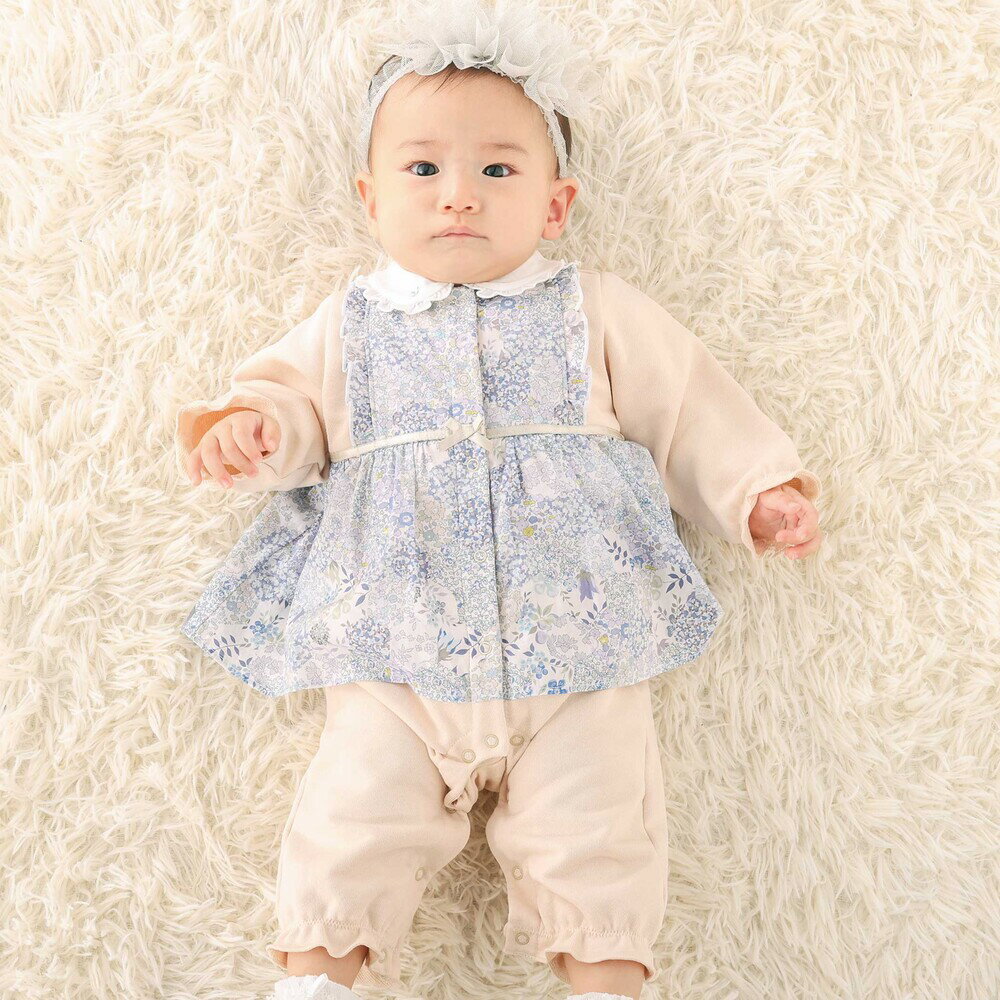 極美品　ファミリア　カバーオール　ロンパース　60㎝　女の子　リバティ柄 新作⭐︎リバティ柄｜ファミリアファミリア芦屋モンテメール店の公式ブログ