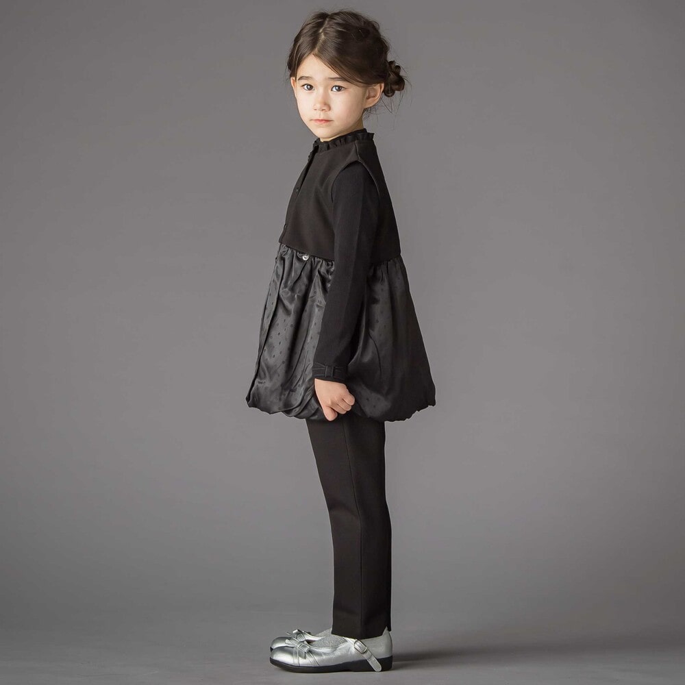 �ڴ��ָ���60%OFF��BeBe Petits Pois Vert �ɥå� �ڤ��ؤ� �Х롼�󥸥� + �ݥ�� �ѥ�� ���åȥ��å� (95~150cm) �Ҷ��� ���λ� ���å� ���ե� �֥��� �ץ쥼��� ���� ���� ������ ���ǯ ���ǯ ���Ф��� ���� 100cm 110cm 120cm 130cm 140cm 150cm