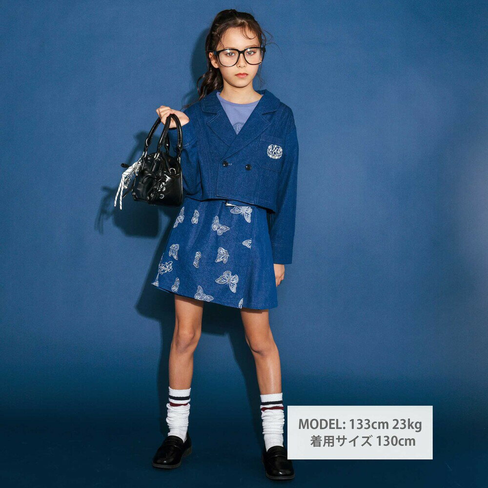 【最大20%OFFクーポン】【20％OFF】nexchic デニムチェックTRツイルベルト付きラッ...