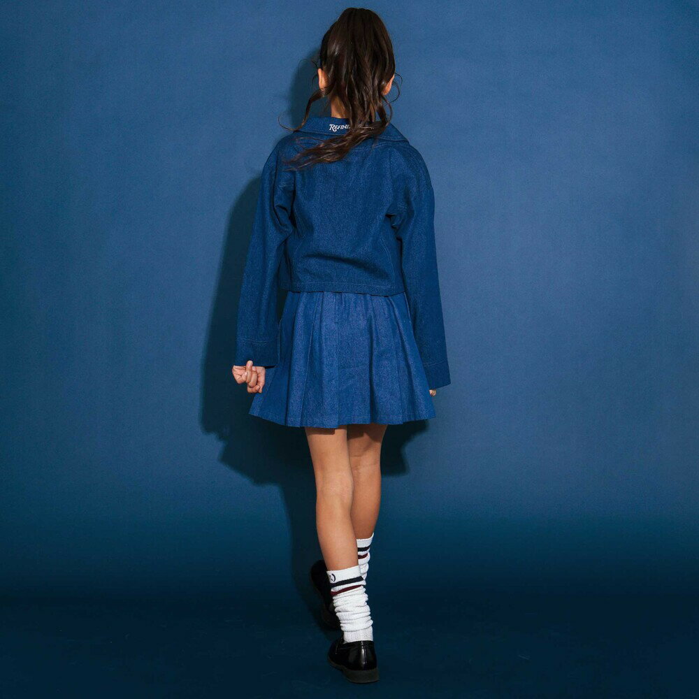 【最大20%OFFクーポン】【20％OFF】nexchic デニムチェックTRツイルベルト付きラッ...