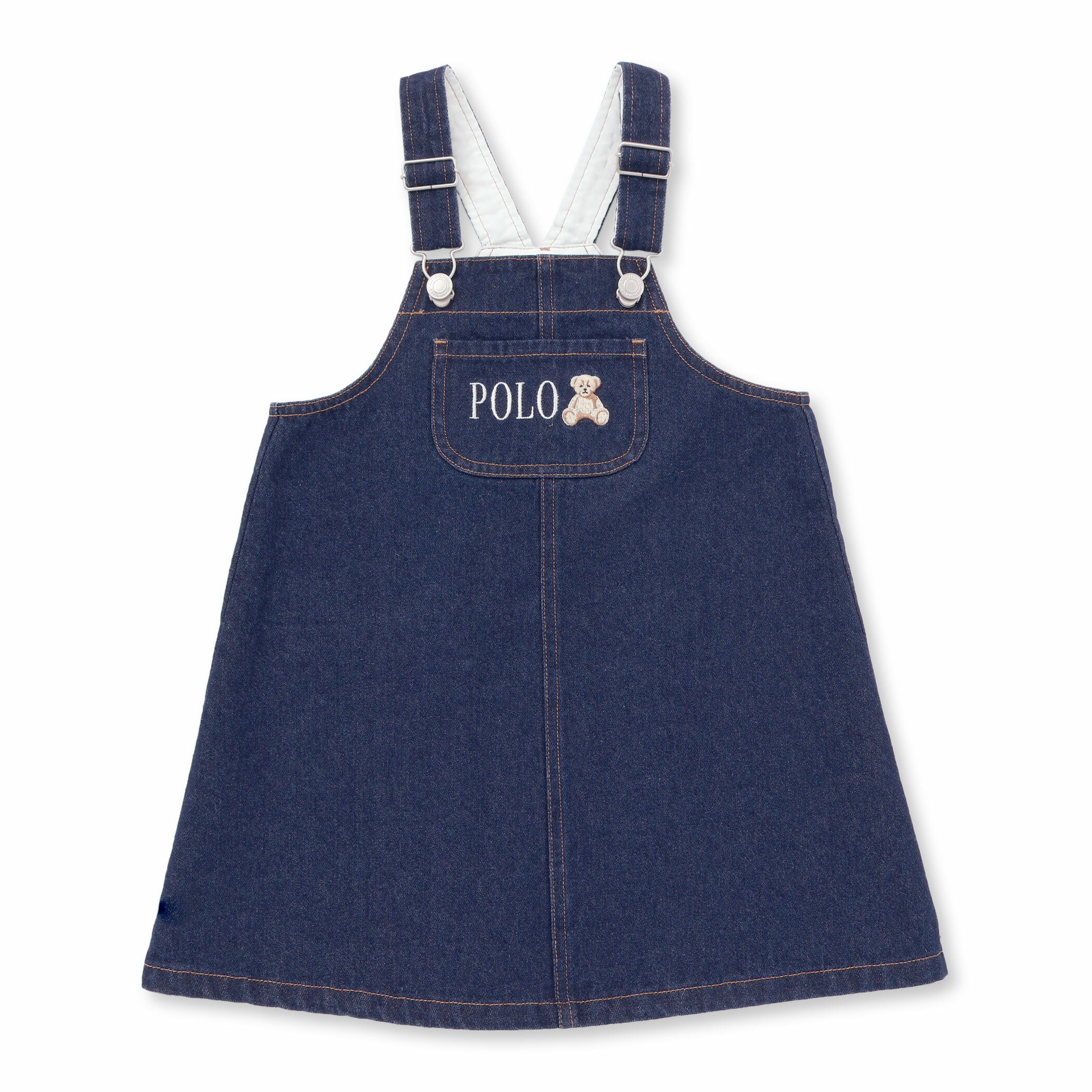 新品ラルフローレン　ジャンバースカート　ワンピース Ralph Lauren - 【100】ラルフローレン ジャンパースカート ワンピース