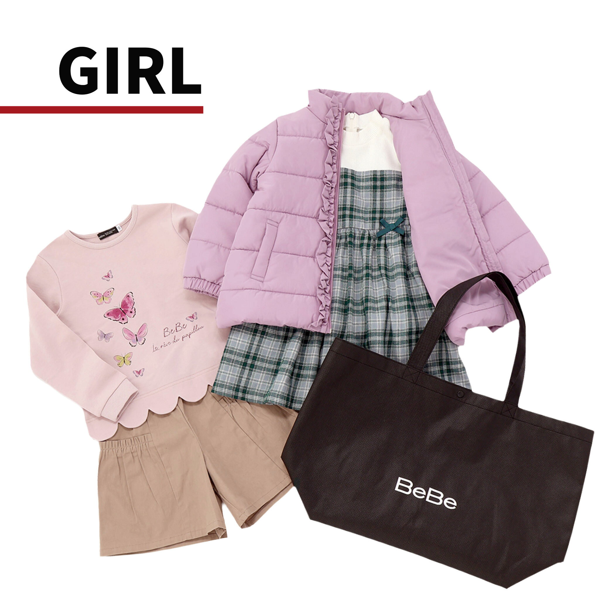 楽天市場】女の子（対象年齢3歳から）（福袋｜キッズファッション