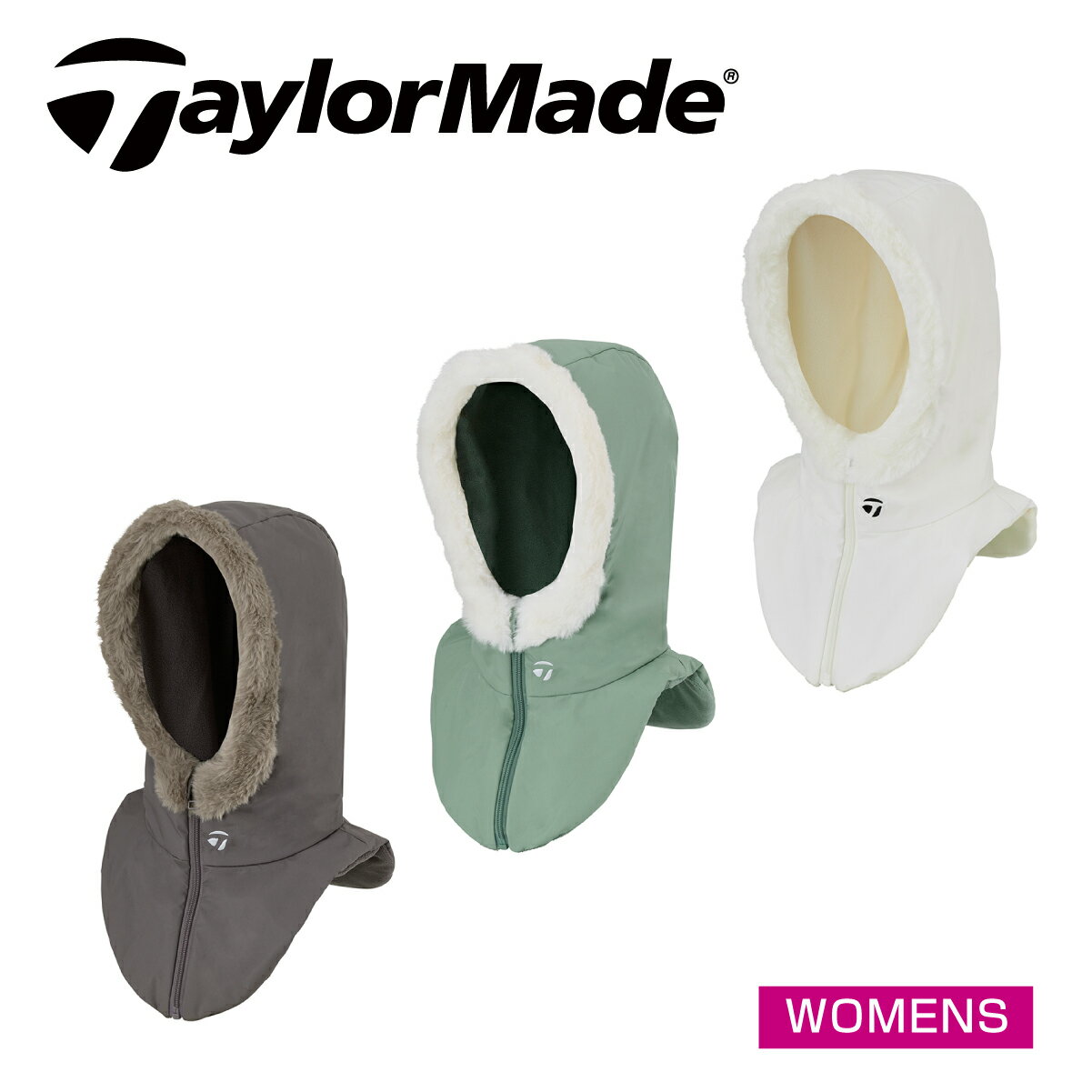 テーラーメイド ゴルフ ラウンド用品 寒さ対策 ネックウォーマー W フーデッドネックウォーマー UN950 〈Taylormade〉 レディースモデル