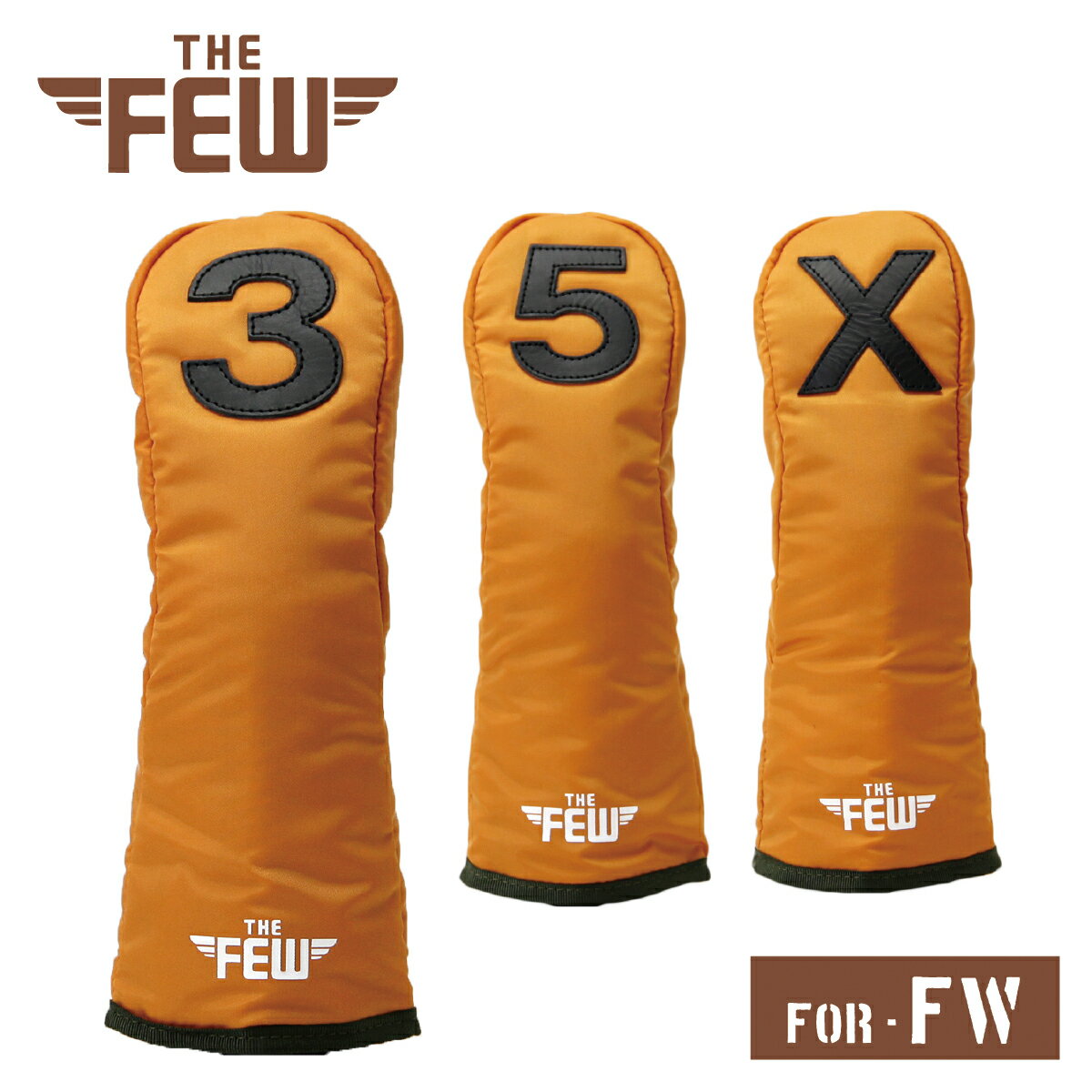[ザ・フュー] ヘッドカバー フェアウェイウッド用 ミリタリー FJG003・FJG004・FJG005 〈THE FEW MFG. ..