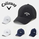 キャロウェイ キャップ 帽子 暑さ対策 ベーシック メッシュ キャップ BASIC MESH CAP 25 JM C25990105 〈Callaway Golf キャロウェイゴルフ〉