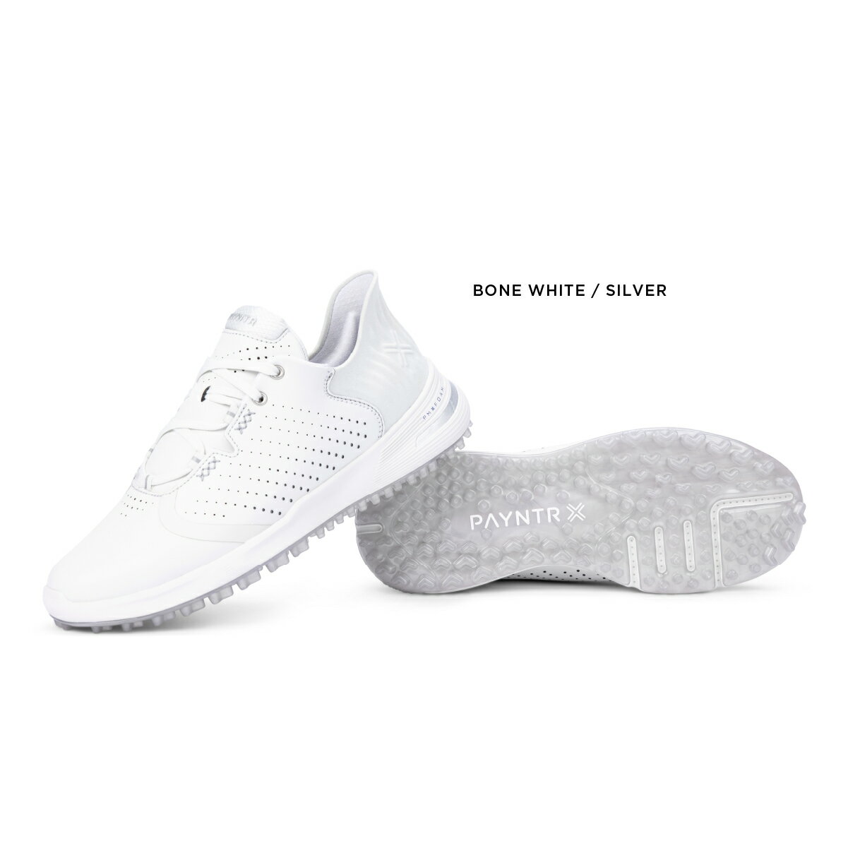 【レディース用】 ペインターゴルフ ゴルフシューズ　スパイクレス シューレース 紐タイプ X007 F WO 40028 〈PAYNTR GOLF〉