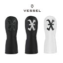 【VESSEL ベゼル】HC3117Genuine Leather Head Cover UTジェニュイン レザー ヘッドカバー UT【天然皮革 ヘッドカバー ユーティリティユーティリティ用 UT UT用Genuine Leather Head Cover】