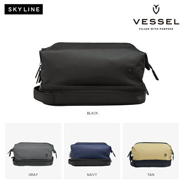 【VESSEL ベゼル】3305119SKYLINE Toiletryスカイライン トイレタリー【ナイロン ポーチ 二層 入れ物スカイライン SKYLINE Toiletry】