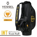 【ネームプレート刻印無料】 【 VESSEL ベゼル】【 世界限定モデル】 2022 Presidents Cup Team Staff(INT) プレジデンツカップコラボレーション【スタッフバッグ 10型】