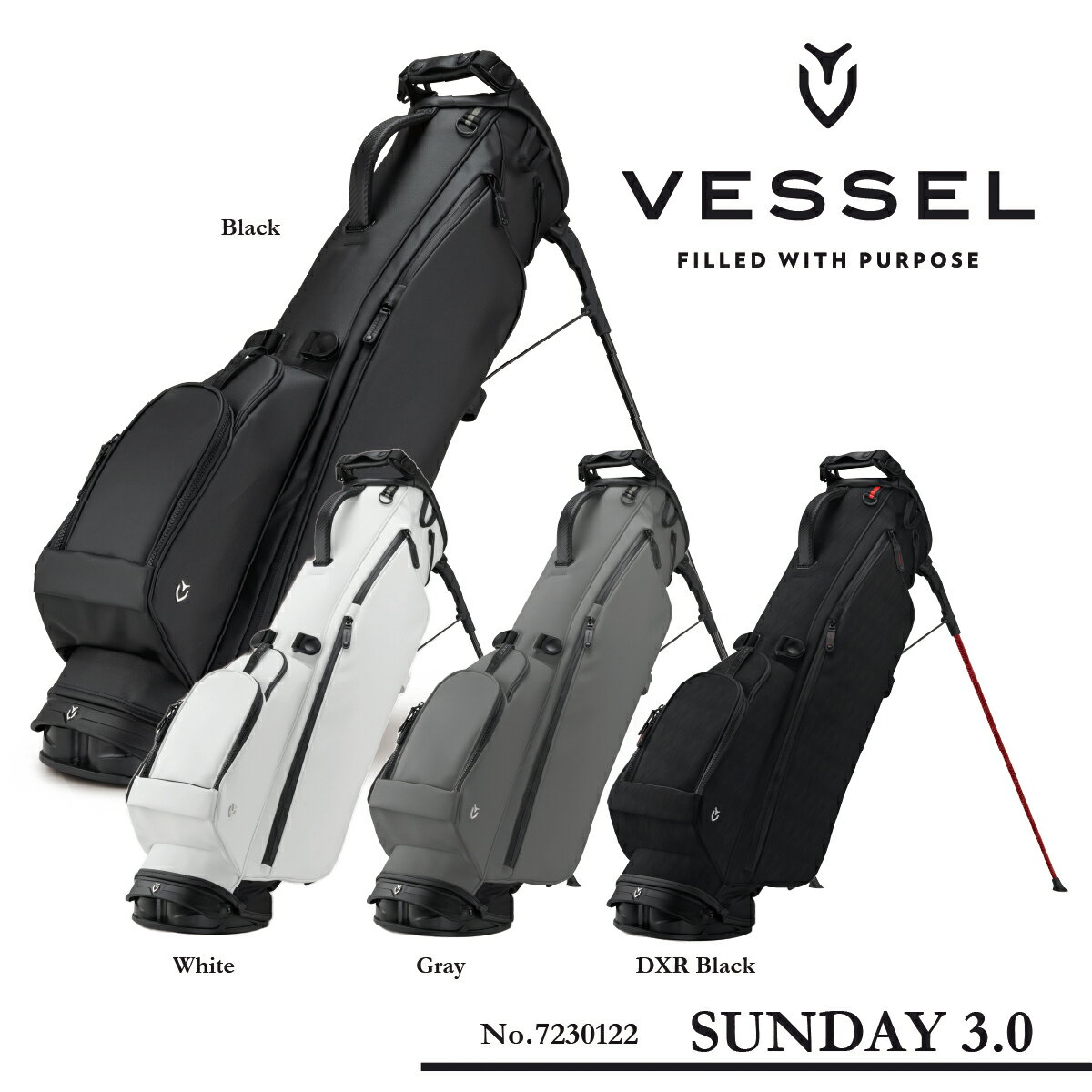 ڥ͡ץ졼ȹ̵  VESSEL ٥ۡ2023ǥ SUNDAY 3.0 Stand ǡ3.0  ڥɥХå 7