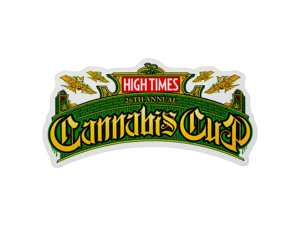 HIGH TIMES ハイタイムズ カンナビスカップ ステッカー 26Th C234