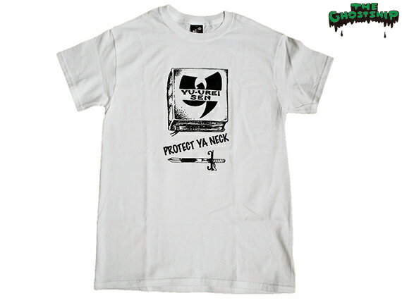 THE GHOST SHIP 幽霊船 PROTECT YA NECK Tシャツ WHITE BLACK