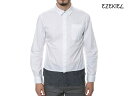 EZEKIEL イズキール BREAKER LS BUTTONDOWN SHIRT ボタンダウンシャツ WHITE