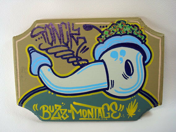 Tonk Graffiti Art Canvas TAW23