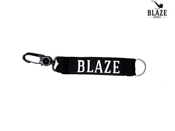 BLAZE SUPPLY ブレイズサプライ KEYCHAIN BLAZE BLACK キーチェーン