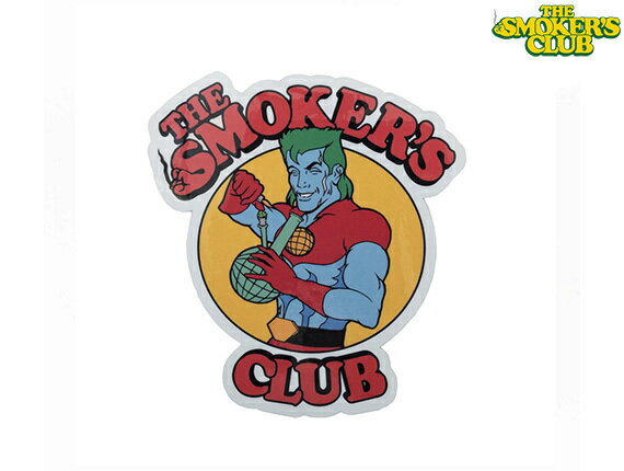 THE SMOKERS CLUB ザスモーカーズクラブ SATURDAY MORNING RED ステッカー