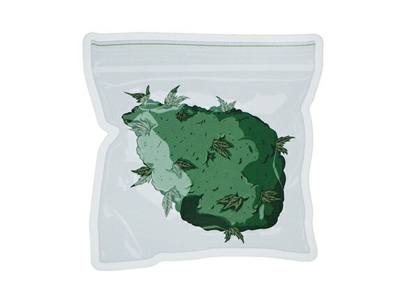 THC ステッカー WEED DIME BAG C251