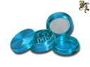 BLACK LEAF GRINDER 50mm ブラックリーフ アルミ グラインダー 4パーツ TURQUOISE BLUE