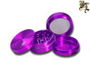 BLACK LEAF GRINDER 50mm ブラックリーフ アルミ グラインダー 4パーツ PURPLE