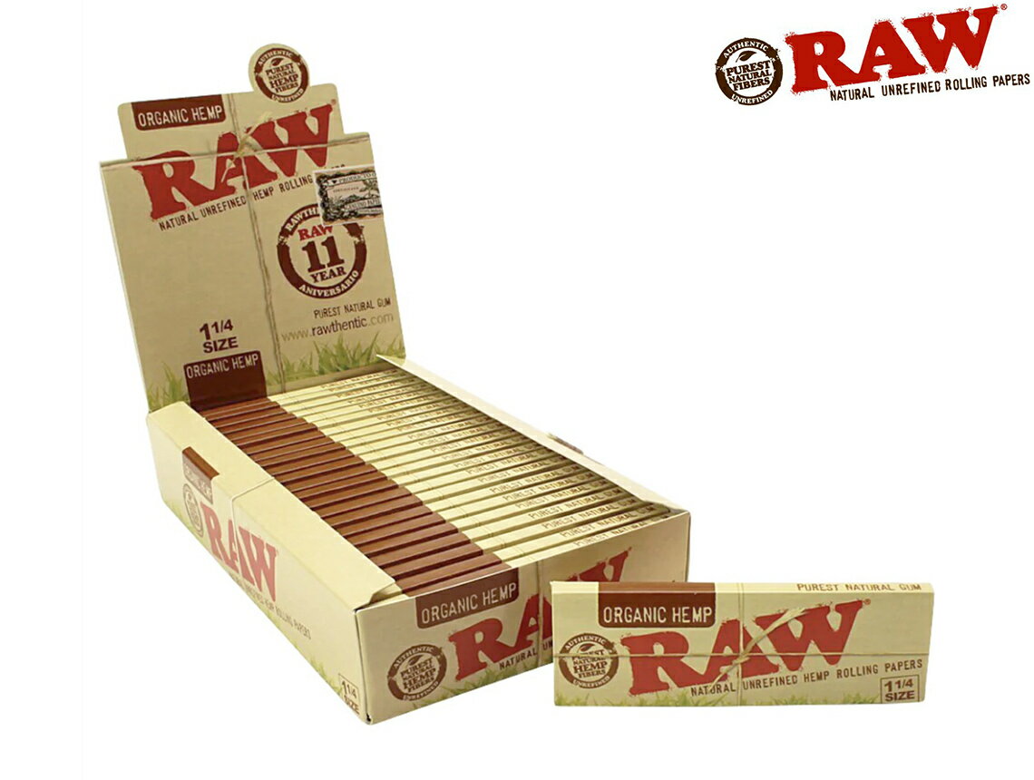 RAW ORGANIC HEMP  ˥åإץڡѡ 1 1/4