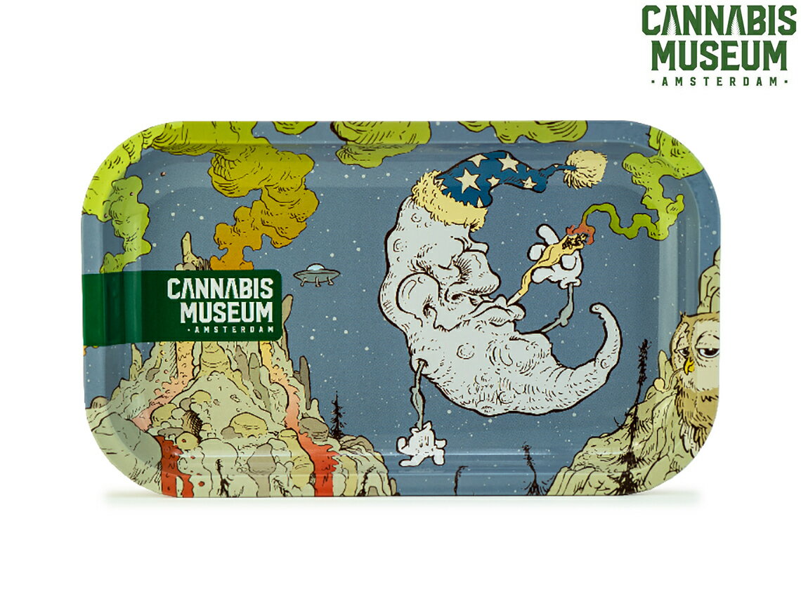 CANNABIS MUSEUM ROLLING TRAY JirX ~[WA [OgC MOON