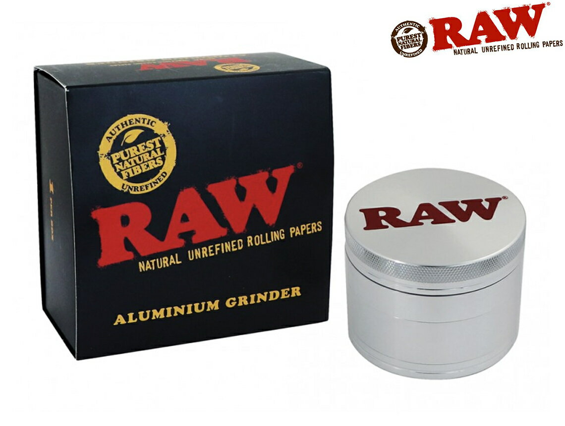 RAW 4 PICE CLASSIC SHREDDER GRINDER ロウ 4ピース クラシック シュレッダー グラインダー