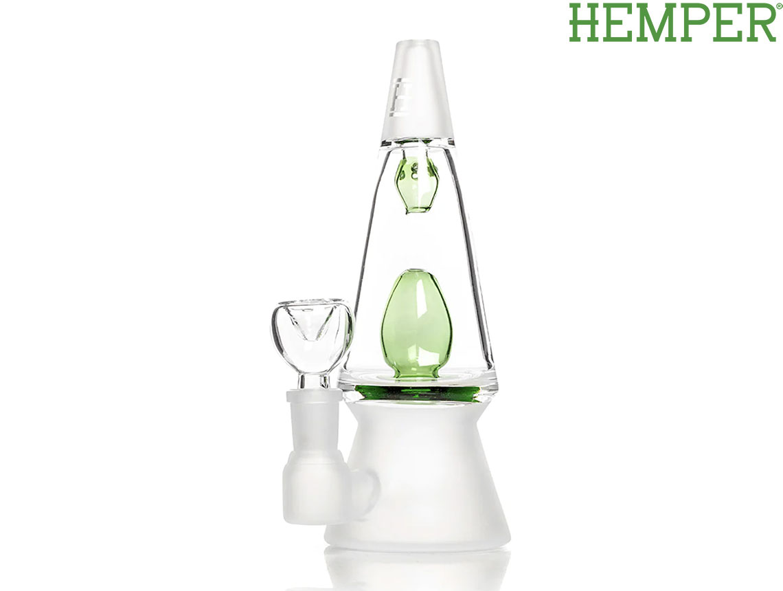 HEMPER THAT 70'S BONG ヘンパー ザット 70s ガラスボング GREEN