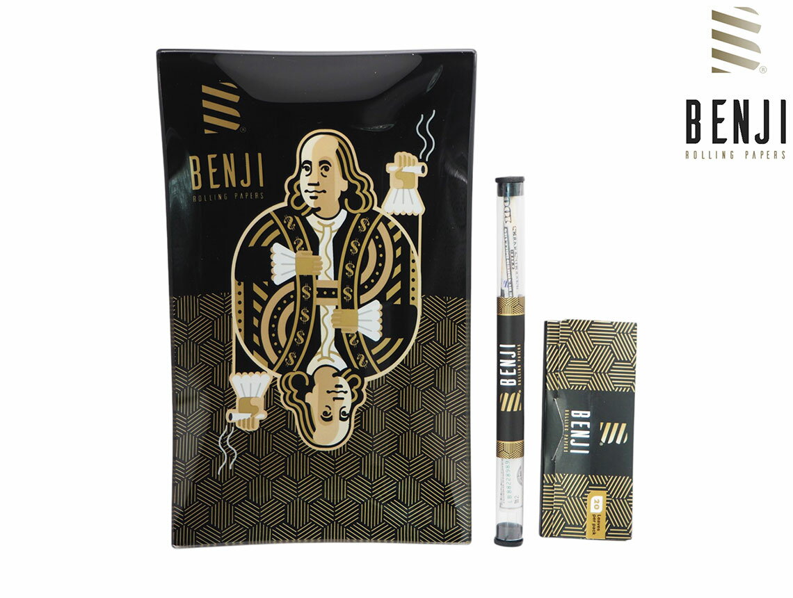 BENJI GLASS ROLLING TRAY KIT ベンジ ガラス ローリングトレイ キット KING FRANKLIN