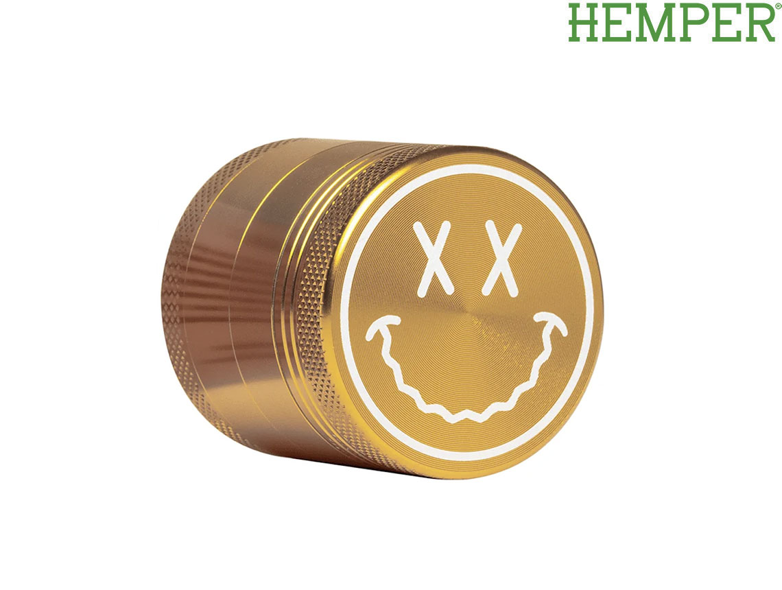 HEMPER GOODY BIG FACE GRINDER ヘンパー グッディー ビッグ フェイス グラインダー XS ゴールド