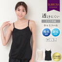 日本製 キャミソール インナーシャツ テクノファイン 下着 スリップ 短い ランジェリー 国産 レディース インナー 肌着 アンダーウェア ウエア 無地 サテン...