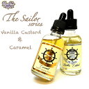 UpAir Vaper Sailor Series Vanilla Custard / Caramel 60ml アップエアベイパー セーラー バニラカスタード...